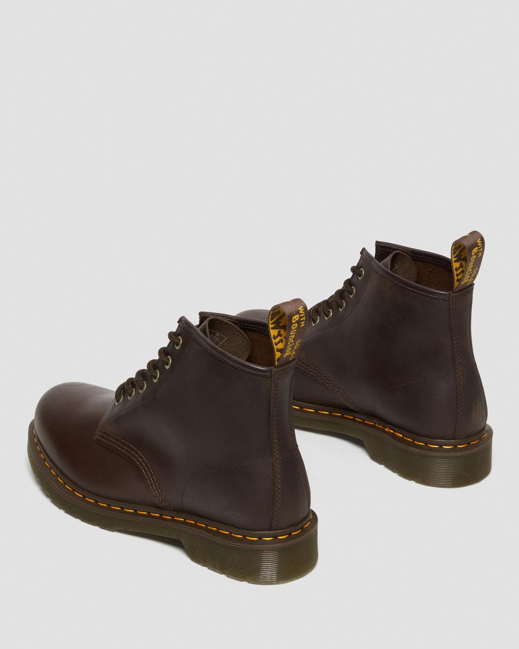 Dr. Martens 101 Dark Brown Crazy Horse 27761201