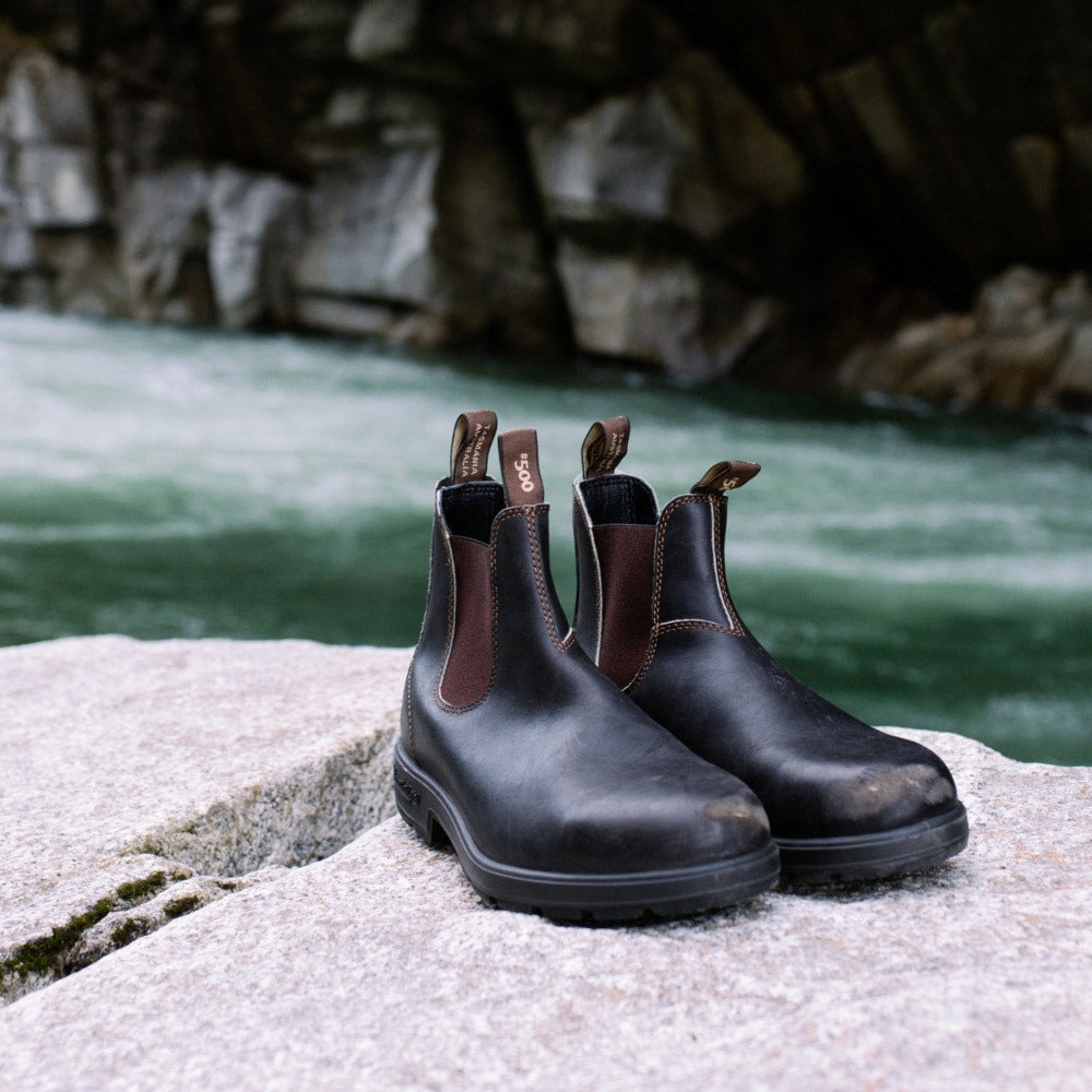 Blundstone boots in outlet store