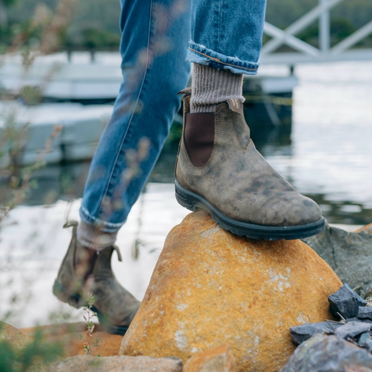 Blundstone 585 Rustic Brown SNKRS Vilnius Sneaker Store