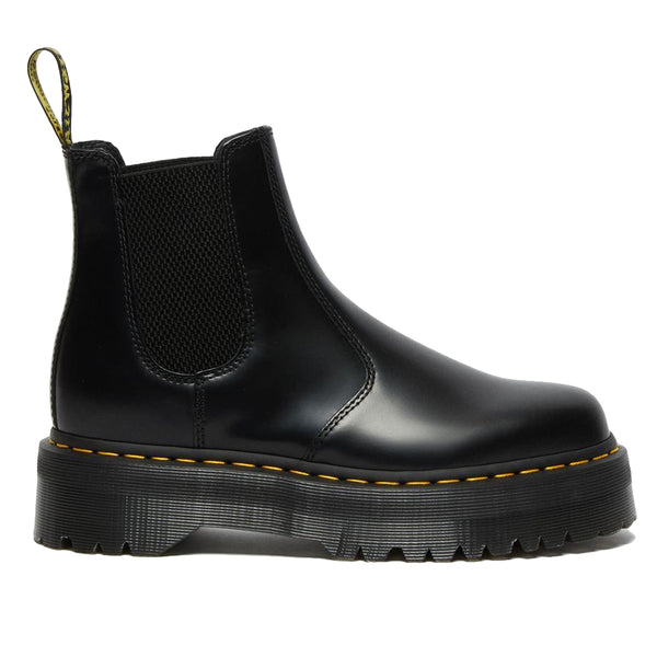 Dr. martens 2976 black polished smooth sale