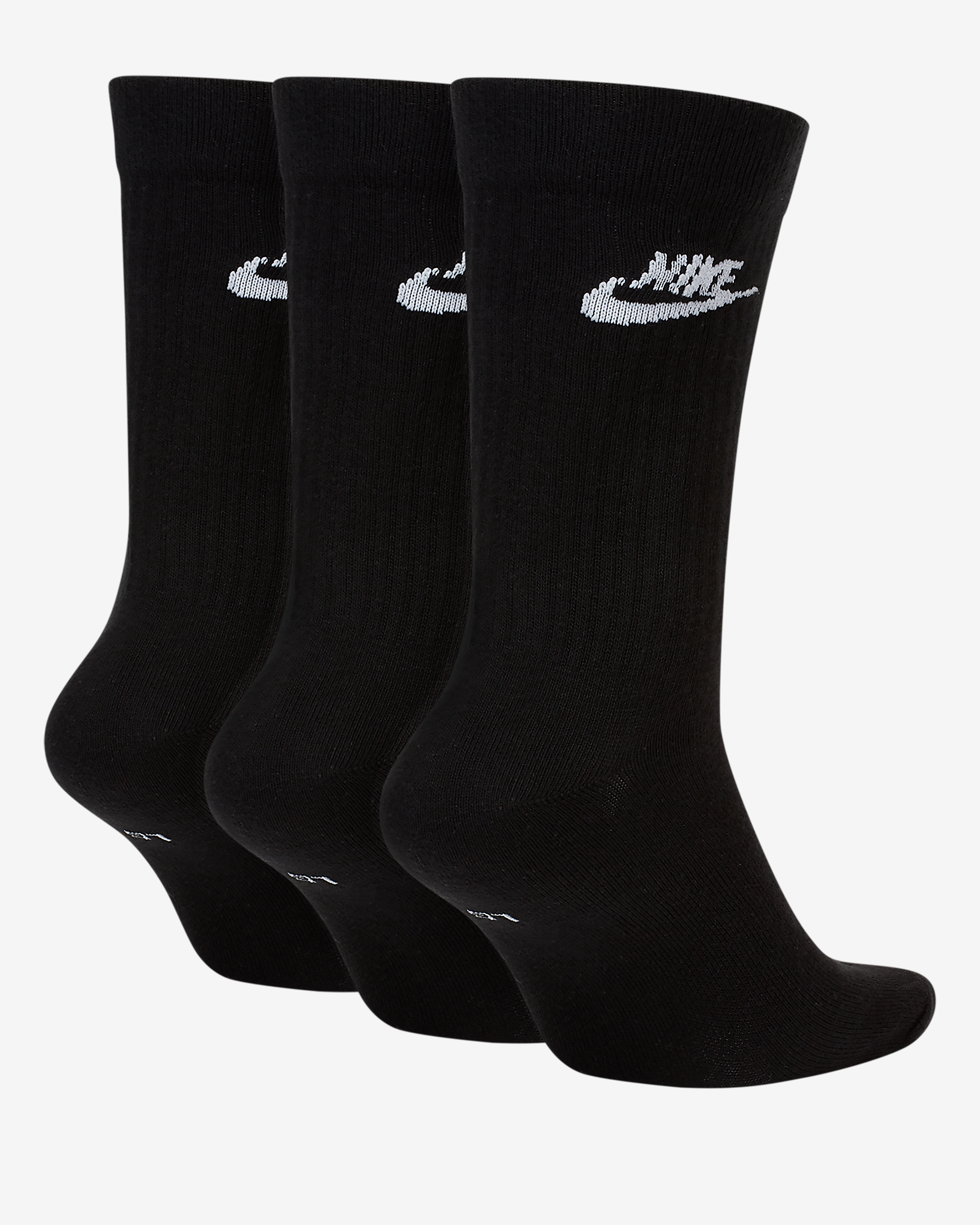 Nike Sportswear Everyday Essential Crew Socks 3-Pack - Black/White – Urban  Industry